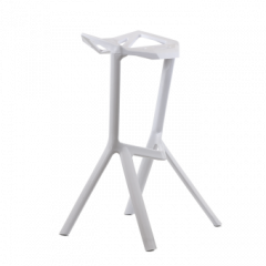 Барный стул Barneo N-228 One белый (95194) в Каменске-Уральском - kamensk-uralskiy.mebel24.online | фото