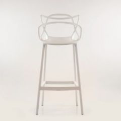 Барный стул Barneo N-235 Masters, белый, design Phillip Stark в Каменске-Уральском - kamensk-uralskiy.mebel24.online | фото 3