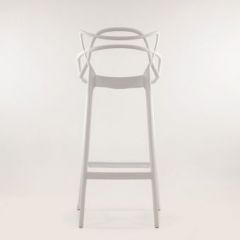 Барный стул Barneo N-235 Masters, белый, design Phillip Stark в Каменске-Уральском - kamensk-uralskiy.mebel24.online | фото 4