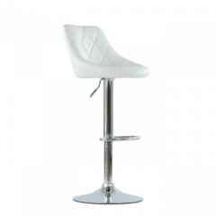 Барный стул Barneo N-83 Comfort (Комфорт) белый в Каменске-Уральском - kamensk-uralskiy.mebel24.online | фото