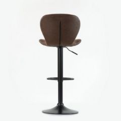 Барный стул Barneo N-86 Time / Black / VPU Brown Vintage коричневый винтаж PK970-18 в Каменске-Уральском - kamensk-uralskiy.mebel24.online | фото 2