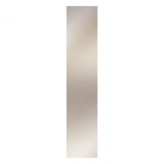 Фасад двери с зеркалом (левый) Черный Марсель в Каменске-Уральском - kamensk-uralskiy.mebel24.online | фото 1