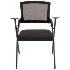 Кресло для посетителей CHAIRMAN NEXX (ткань стандарт черный/сетка DW-01) в Каменске-Уральском - kamensk-uralskiy.mebel24.online | фото 2