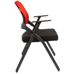 Кресло для посетителей CHAIRMAN NEXX (ткань стандарт черный/сетка DW-69) в Каменске-Уральском - kamensk-uralskiy.mebel24.online | фото 3