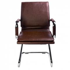 Кресло для посетителя Бюрократ CH-993-Low-V/Brown коричневый в Каменске-Уральском - kamensk-uralskiy.mebel24.online | фото 4