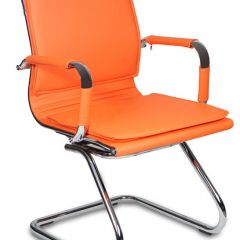 Кресло для посетителя Бюрократ CH-993-Low-V/orange оранжевый в Каменске-Уральском - kamensk-uralskiy.mebel24.online | фото