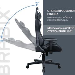Кресло компьютерное BRABIX "GT Carbon GM-115" (две подушки, экокожа, черное) 531932 в Каменске-Уральском - kamensk-uralskiy.mebel24.online | фото 2