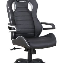 Кресло компьютерное BRABIX "Techno Pro GM-003" (черное/серое, вставки серые) 531814 в Каменске-Уральском - kamensk-uralskiy.mebel24.online | фото