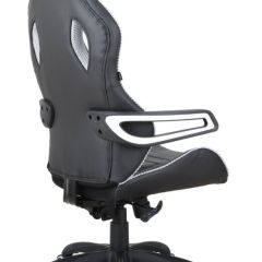 Кресло компьютерное BRABIX "Techno Pro GM-003" (черное/серое, вставки серые) 531814 в Каменске-Уральском - kamensk-uralskiy.mebel24.online | фото 4