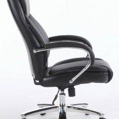 Кресло офисное BRABIX "Advance EX-575" (хром/экокожа/черное) 531825 в Каменске-Уральском - kamensk-uralskiy.mebel24.online | фото 3