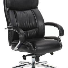Кресло офисное BRABIX "Direct EX-580" (хром/рециклированная кожа/черное) 531824 в Каменске-Уральском - kamensk-uralskiy.mebel24.online | фото 2