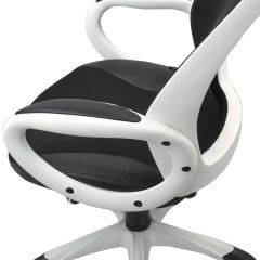 Кресло офисное BRABIX PREMIUM "Genesis EX-517" (белый/черный) 531573 в Каменске-Уральском - kamensk-uralskiy.mebel24.online | фото 6