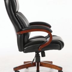 Кресло офисное BRABIX PREMIUM "Magnum EX-701" (дерево, рециклированная кожа, черное) 531827 в Каменске-Уральском - kamensk-uralskiy.mebel24.online | фото 3