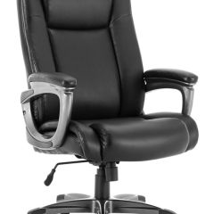 Кресло офисное BRABIX PREMIUM "Solid HD-005" (рециклированная кожа, черное) 531941 в Каменске-Уральском - kamensk-uralskiy.mebel24.online | фото
