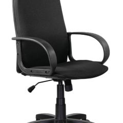Кресло офисное BRABIX "Praktik EX-279" (ткань JP/кожзам, черное) 532019 в Каменске-Уральском - kamensk-uralskiy.mebel24.online | фото