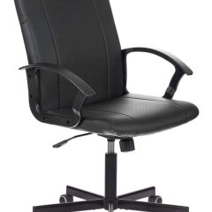 Кресло офисное BRABIX "Simple EX-521" (экокожа, черное) 532103 в Каменске-Уральском - kamensk-uralskiy.mebel24.online | фото