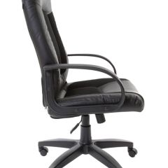 Кресло офисное BRABIX "Strike EX-525" (экокожа черная, ткань черная) 531381 в Каменске-Уральском - kamensk-uralskiy.mebel24.online | фото 3