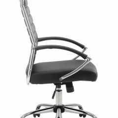 Кресло офисное BRABIX "Style EX-528", экокожа, хром, черное, 531947 в Каменске-Уральском - kamensk-uralskiy.mebel24.online | фото 3