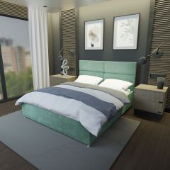 Кровать Аврора Решетка+ПМ+Дно (1400) в Каменске-Уральском - kamensk-uralskiy.mebel24.online | фото