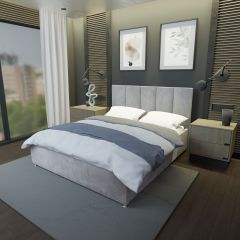 Кровать Мерида с ортопедической решеткой (1200) в Каменске-Уральском - kamensk-uralskiy.mebel24.online | фото