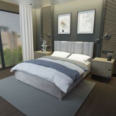 Кровать Верона Решетка+ПМ (1400) *БЕЗ ДНА в Каменске-Уральском - kamensk-uralskiy.mebel24.online | фото