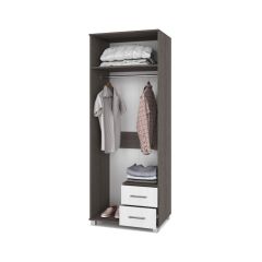 ЕВА Шкаф 2-х дверный Е24 в Каменске-Уральском - kamensk-uralskiy.mebel24.online | фото 2