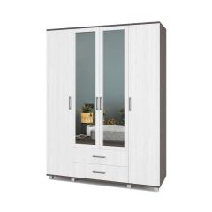 ЕВА Шкаф 4-х дверный Е43 в Каменске-Уральском - kamensk-uralskiy.mebel24.online | фото