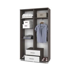 КАРИНА Шкаф 4-х дверный К43 в Каменске-Уральском - kamensk-uralskiy.mebel24.online | фото 2