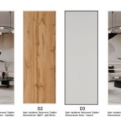 Шкаф-купе 1400 серии SOFT D1+D3+B2+PL1 (2 ящика+1штанга) профиль «Графит» в Каменске-Уральском - kamensk-uralskiy.mebel24.online | фото 9