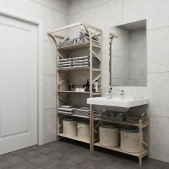 Стеллаж Конструктор Арт.СR2000-1 в Каменске-Уральском - kamensk-uralskiy.mebel24.online | фото 4