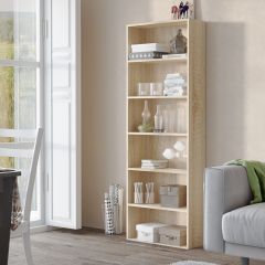 Стеллаж Лофт (Дуб сонома) в Каменске-Уральском - kamensk-uralskiy.mebel24.online | фото