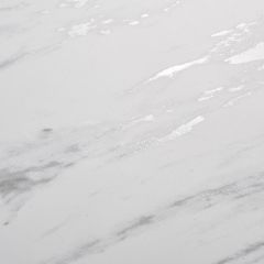 Стол BELLUNO 160 MARBLES KL-99 Белый мрамор матовый, итальянская керамика/ белый каркас, ®DISAUR в Каменске-Уральском - kamensk-uralskiy.mebel24.online | фото 9