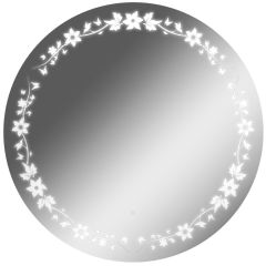Зеркало Амстердам 700х700 с подсветкой Домино (GL7026Z) в Каменске-Уральском - kamensk-uralskiy.mebel24.online | фото