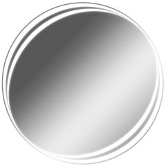 Зеркало Берг 700х700 с подсветкой Домино (GL7055Z) в Каменске-Уральском - kamensk-uralskiy.mebel24.online | фото 1