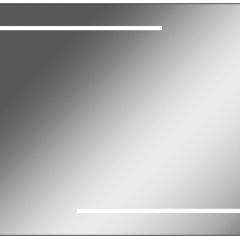 Зеркало Ray 90 black с подсветкой Sansa (SR1036Z) в Каменске-Уральском - kamensk-uralskiy.mebel24.online | фото