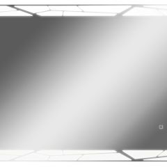 Зеркало Сеул 1000х700 с подсветкой Домино (GL7029Z) в Каменске-Уральском - kamensk-uralskiy.mebel24.online | фото 1
