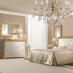 Зеркало Тиффани Premium слоновая кость/золото (ТФ/01(П) в Каменске-Уральском - kamensk-uralskiy.mebel24.online | фото 2