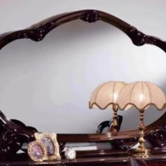 Зеркало в раме (01.350) Роза (могано) в Каменске-Уральском - kamensk-uralskiy.mebel24.online | фото