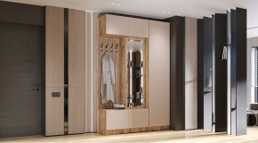 БАВАРИЯ Прихожая (дуб вотан/кашемир) в Каменске-Уральском - kamensk-uralskiy.mebel24.online | фото