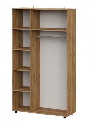 БАЙКАЛ Шкаф трехстворчатый (Графит/Дуб золотой) в Каменске-Уральском - kamensk-uralskiy.mebel24.online | фото 2