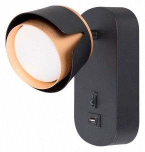 Бра Arte Lamp Amaks A8026AP-1BK в Каменске-Уральском - kamensk-uralskiy.mebel24.online | фото