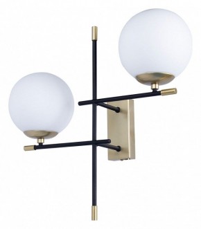 Бра Arte Lamp Arkab A2225AP-2BK в Каменске-Уральском - kamensk-uralskiy.mebel24.online | фото