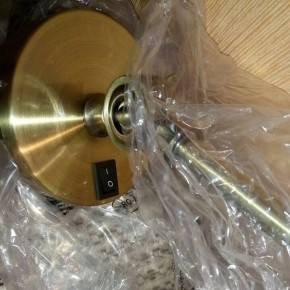 Бра Arte Lamp Braccio A2054AP-1AB в Каменске-Уральском - kamensk-uralskiy.mebel24.online | фото