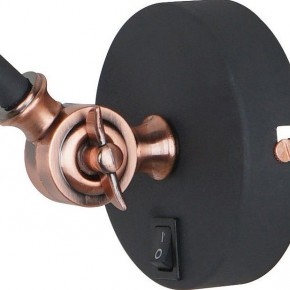 Бра Arte Lamp Braccio A2054AP-1BK в Каменске-Уральском - kamensk-uralskiy.mebel24.online | фото