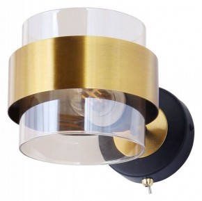 Бра Arte Lamp Carlo A8205AP-1BK в Каменске-Уральском - kamensk-uralskiy.mebel24.online | фото