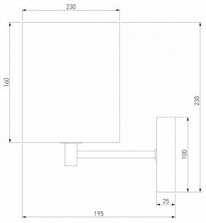 Бра Eurosvet Brume 60174/1 латунь в Каменске-Уральском - kamensk-uralskiy.mebel24.online | фото 5