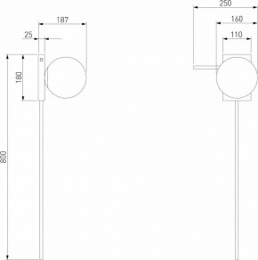 Бра Eurosvet Fredo 40033/1 латунь в Каменске-Уральском - kamensk-uralskiy.mebel24.online | фото 3
