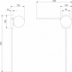 Бра Eurosvet Fredo 40034/1 латунь в Каменске-Уральском - kamensk-uralskiy.mebel24.online | фото 4