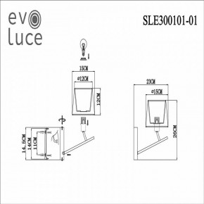 Бра EVOLUCE Denice SLE300101-01 в Каменске-Уральском - kamensk-uralskiy.mebel24.online | фото 7