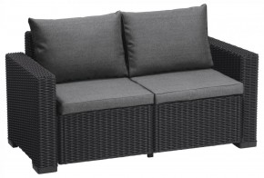 Диван Калифорния 2-х местный (California 2 Sofa), графит в Каменске-Уральском - kamensk-uralskiy.mebel24.online | фото 2